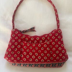 Vera Bradley Red Floral Mini Bag